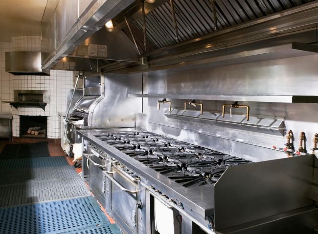 an image Kitchen Hood Fire Suppression System 