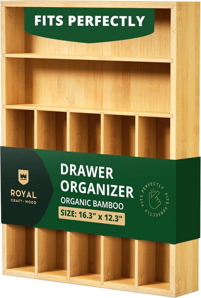 royal craftwood drawer organizer