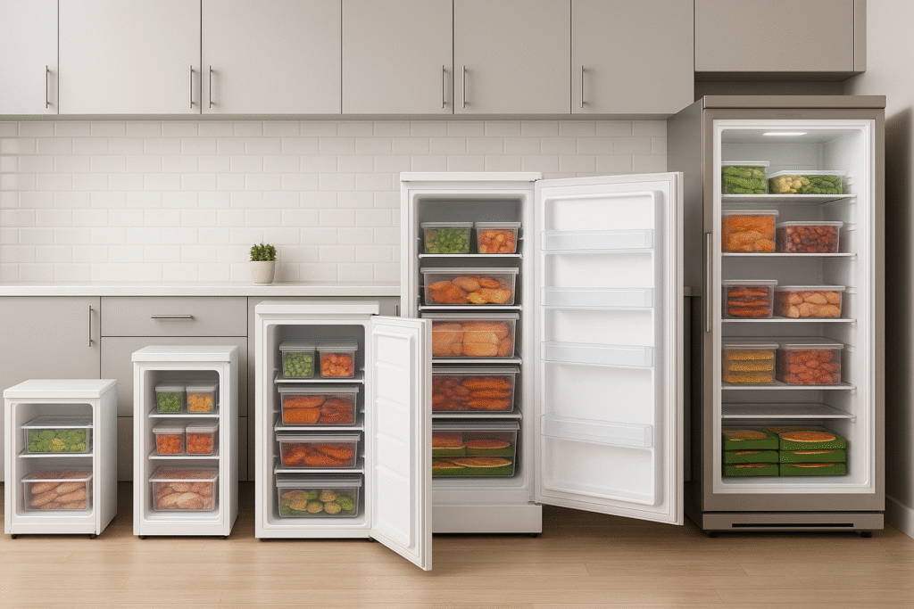 Stylish Upright Freezers