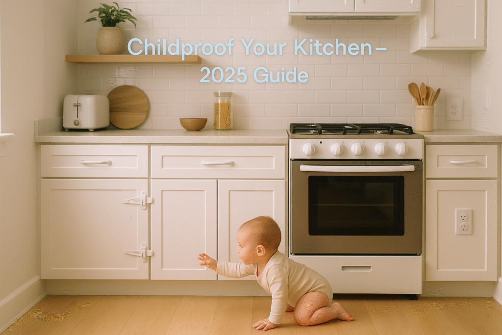 child proofing your kitchen