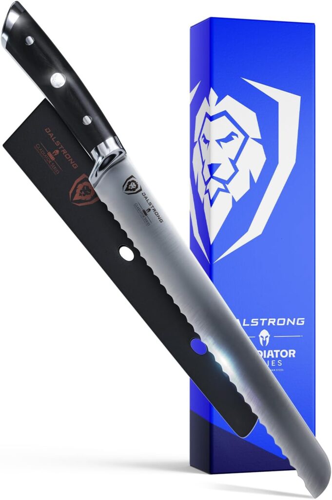 Dalstrong Gladiator Series Elite 10” Serrated Bread Knife