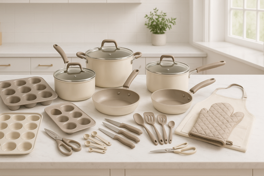 nutrichef cookware set