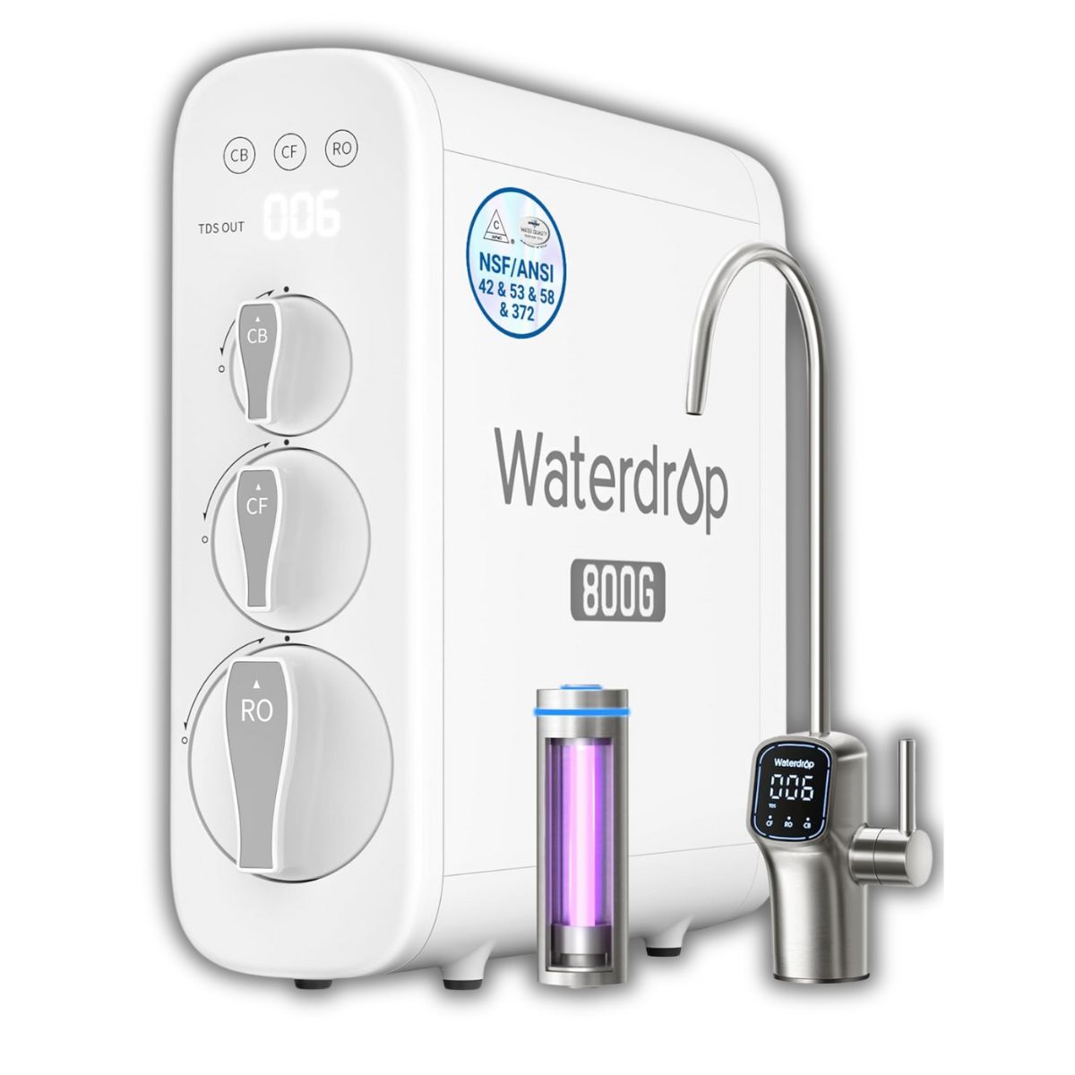 Waterdrop G3P800 Reverse Osmosis System