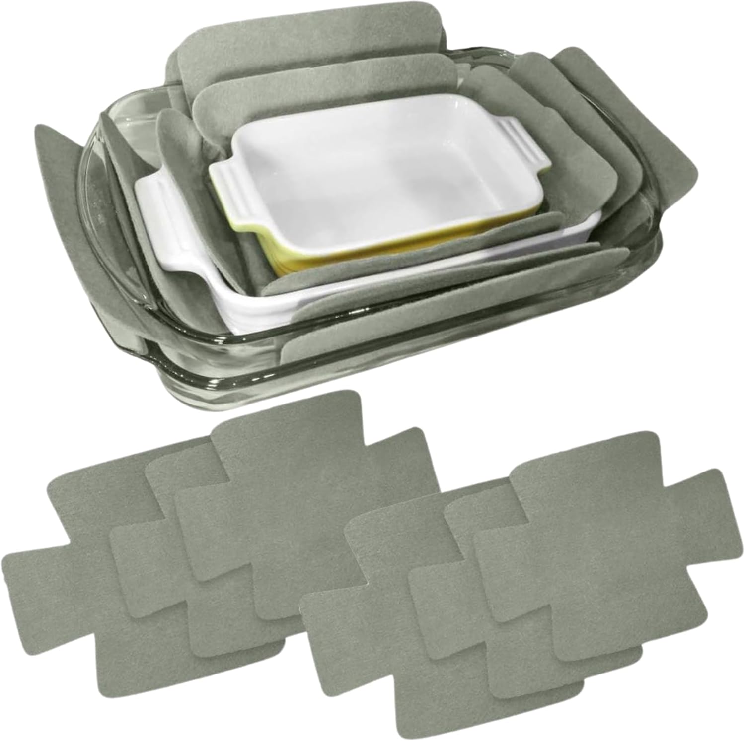 Evelots Bakeware/Cookware Scratch Protectors