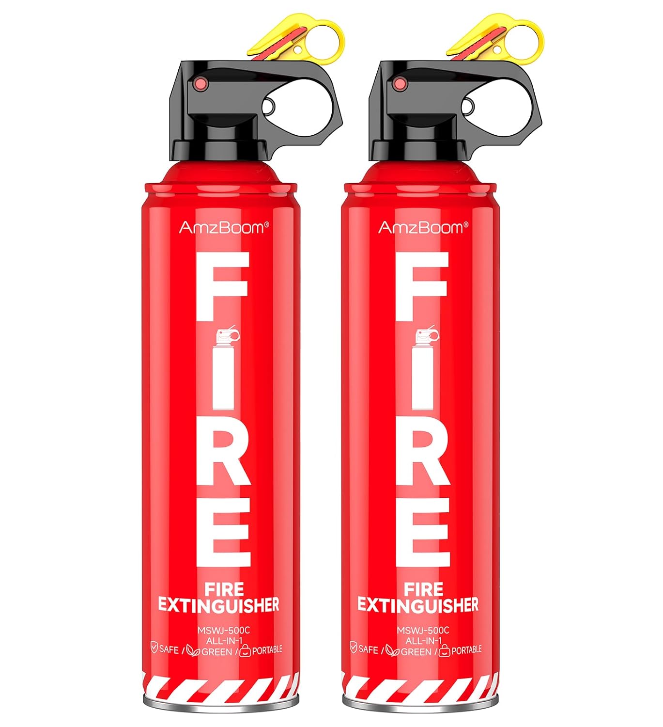 AmzBoom 2-Pack Fire Extinguisher for Home