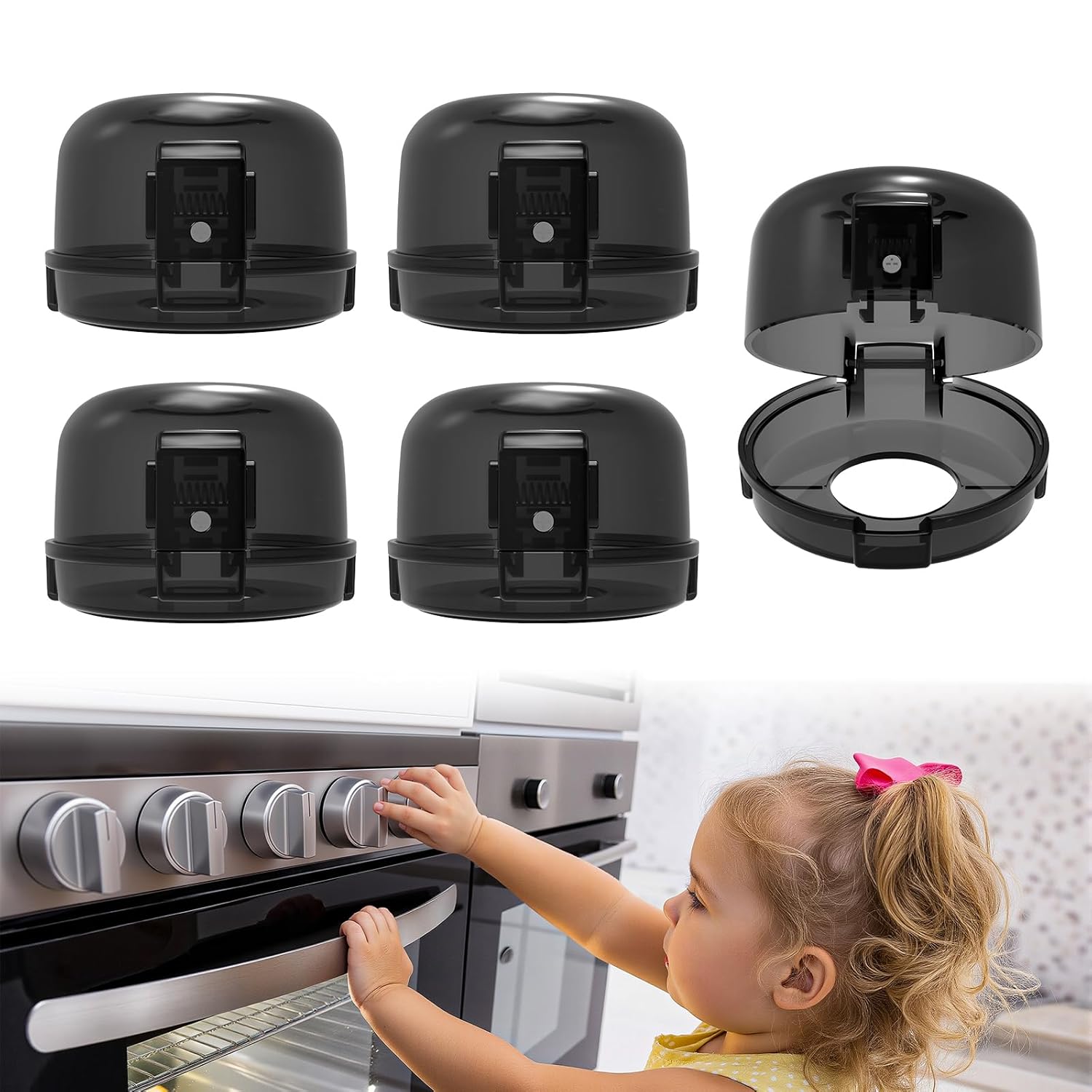 BBsecure Stove Knob Safety Covers
