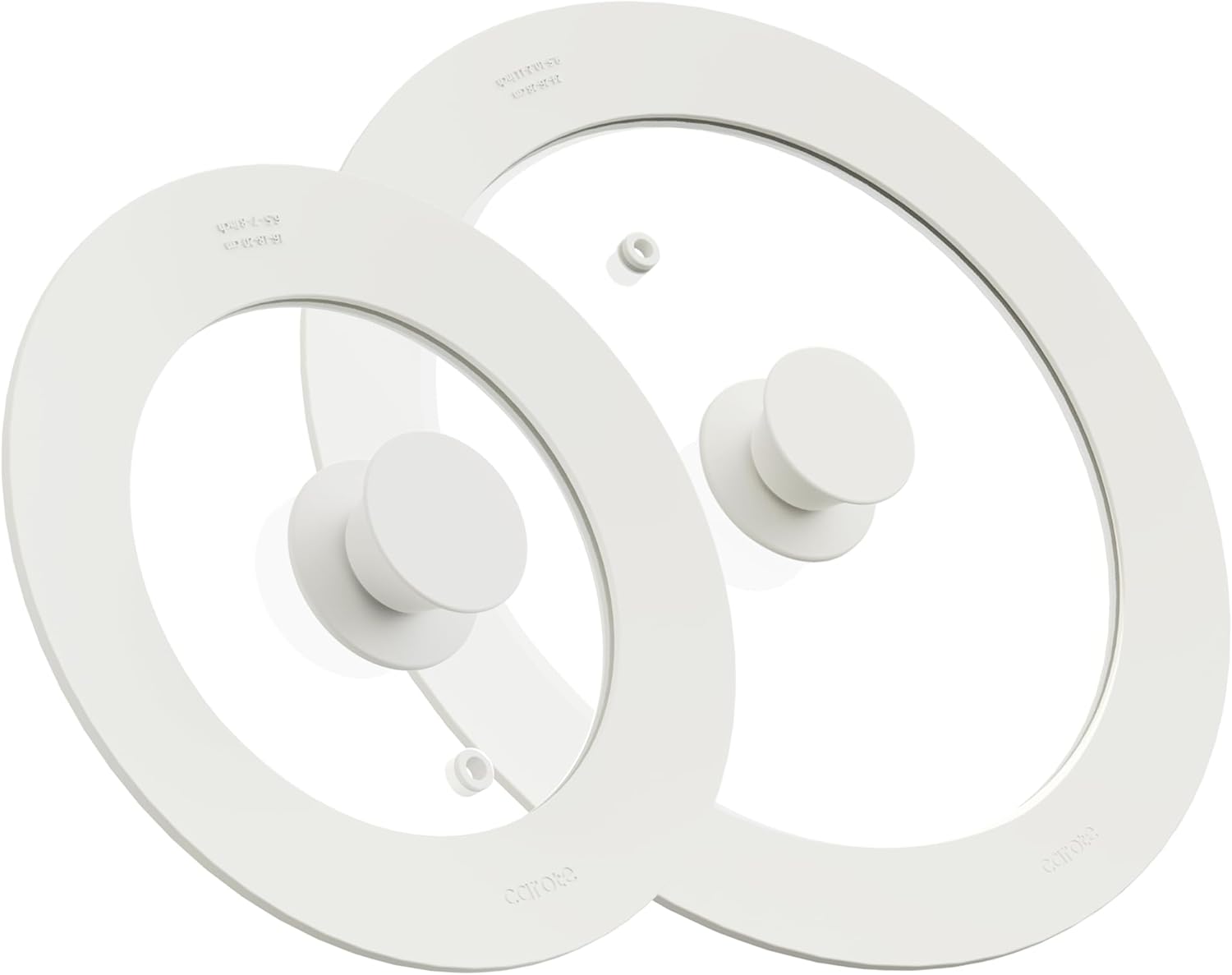 CAROTE 2 PCS Universal Silicone Lid