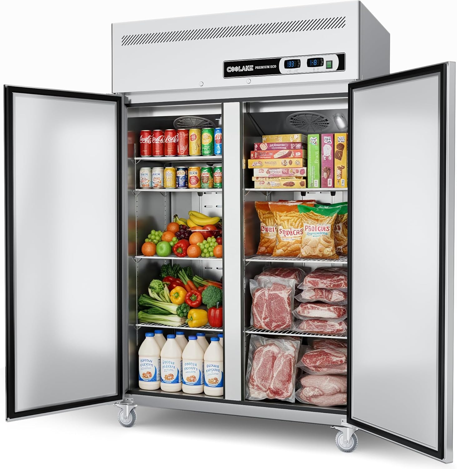 Coolake Commercial Upright Freezer