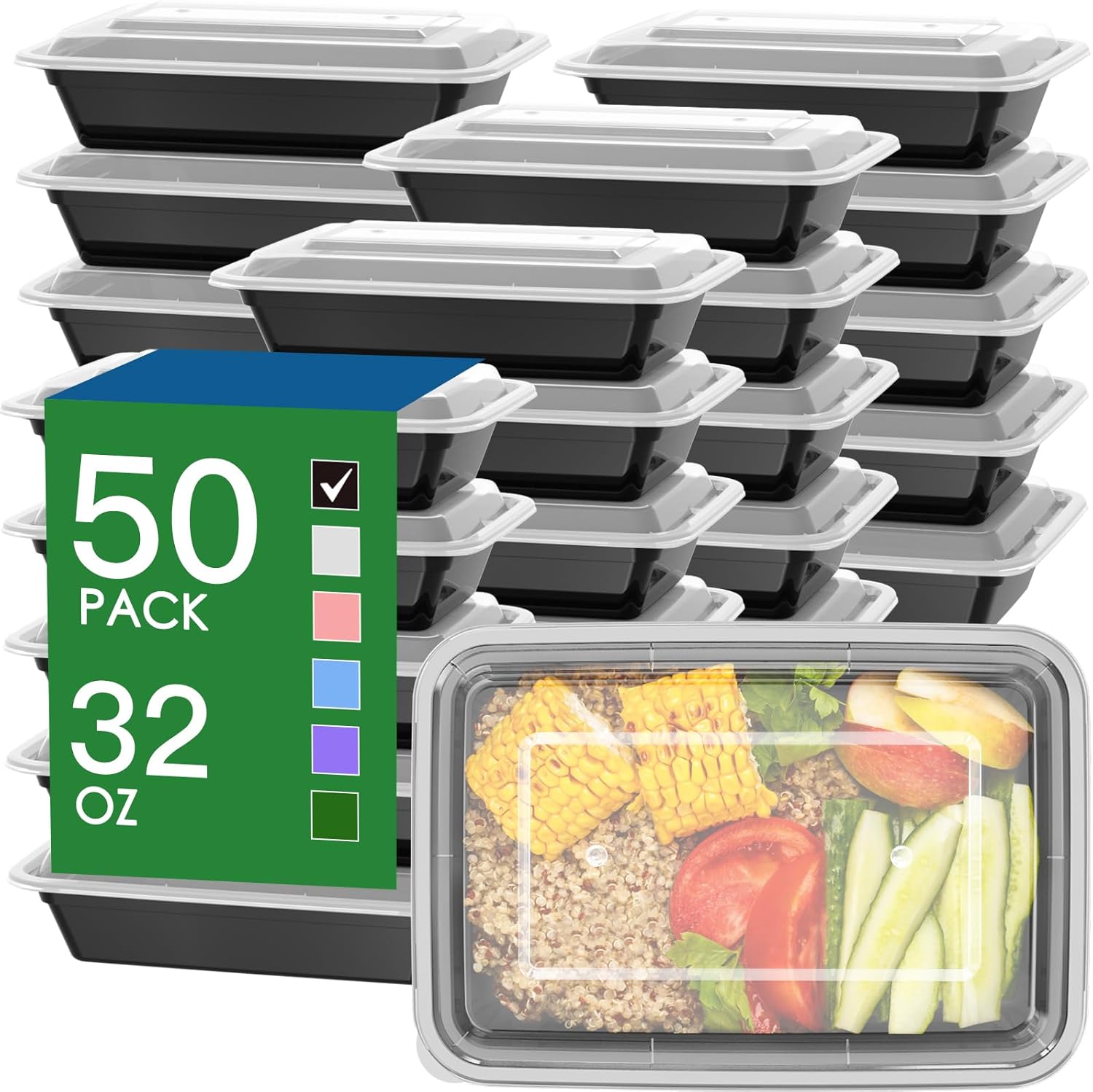 Dealusy Meal Prep Containers Reusable