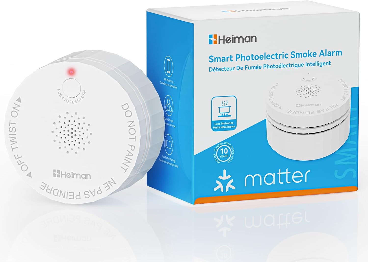 Heiman Matter Smoke Detector