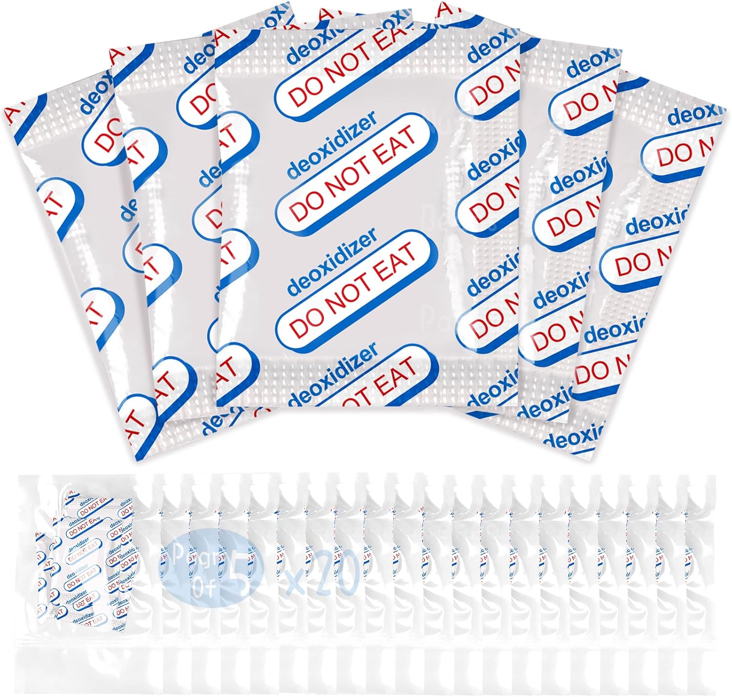 NKLEI 500cc Oxygen Absorbers for Food Storage