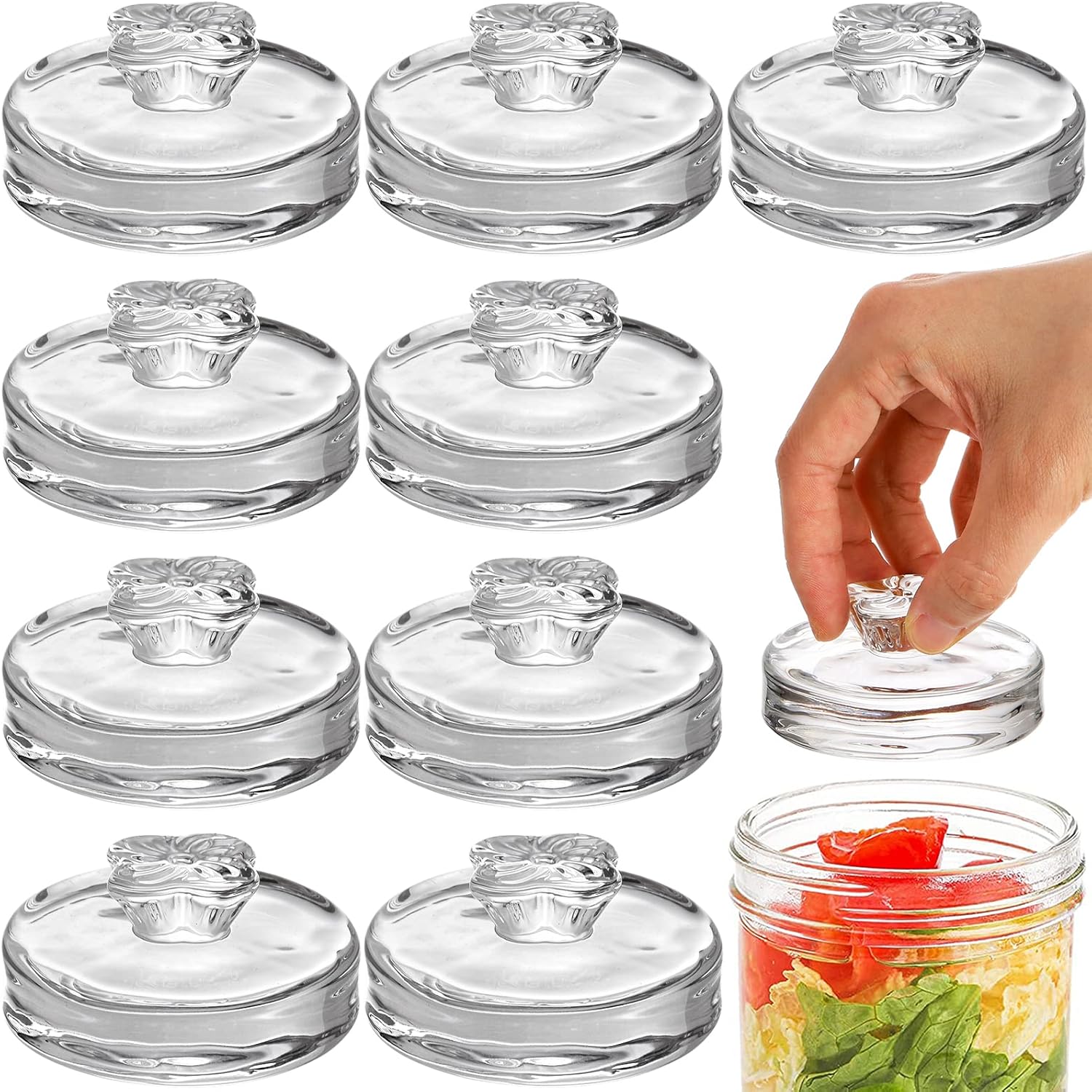Okllen 9 Pack Glass Fermentation Glass Weights
