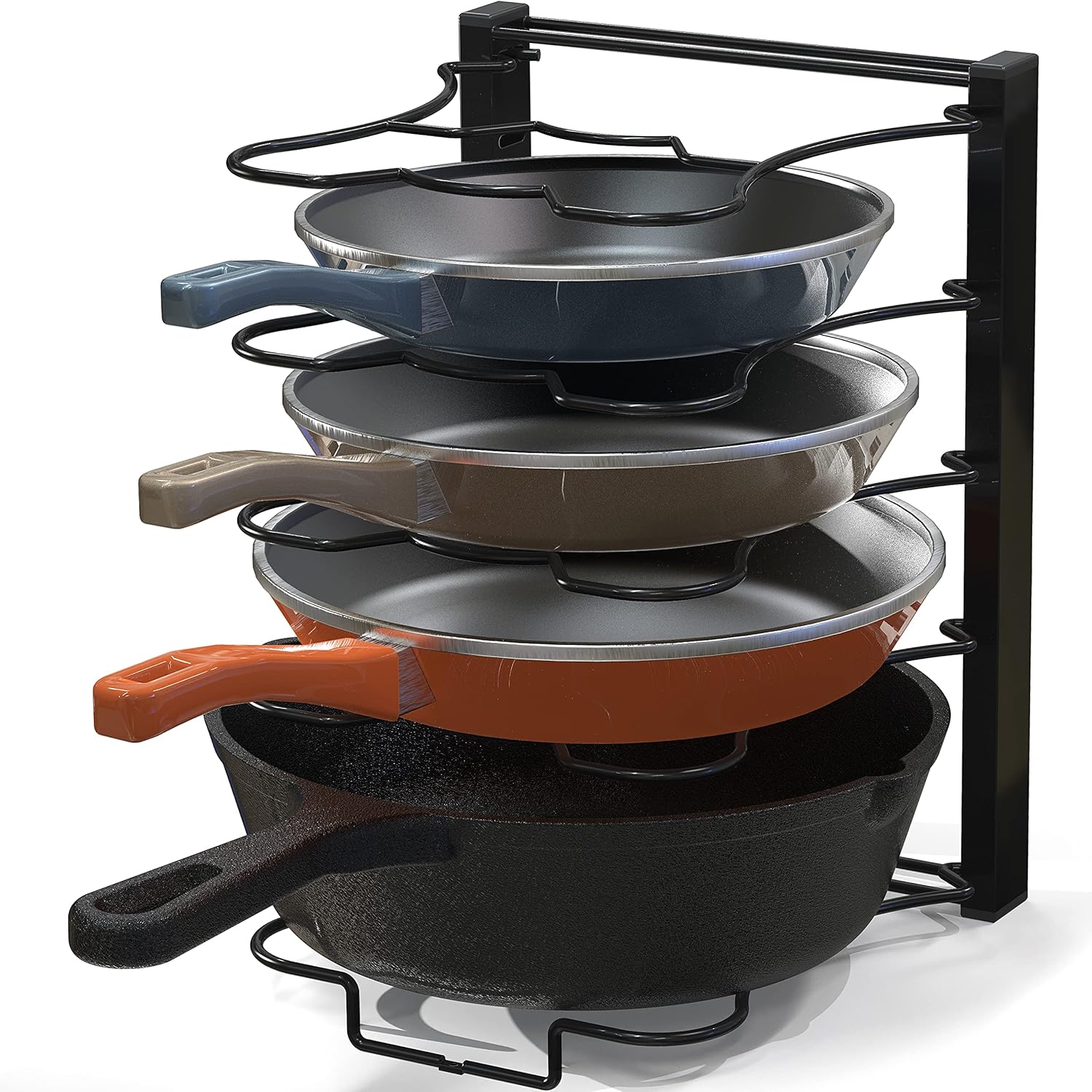 SIMPLE HOUSEWARE Height Adjustable Pan Organizer