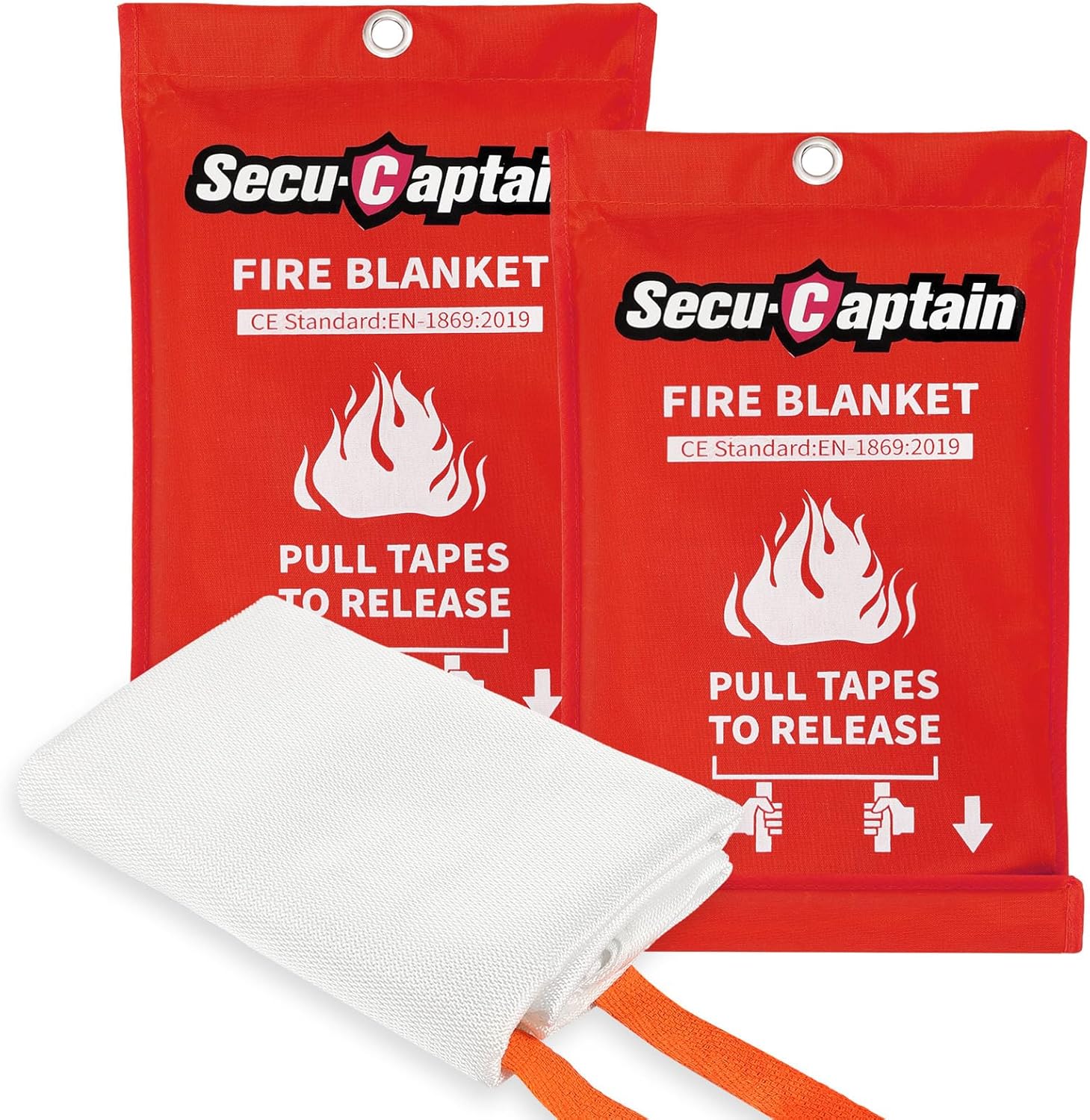 SecuCaptain Emergency Fire Blanket For Kitchen