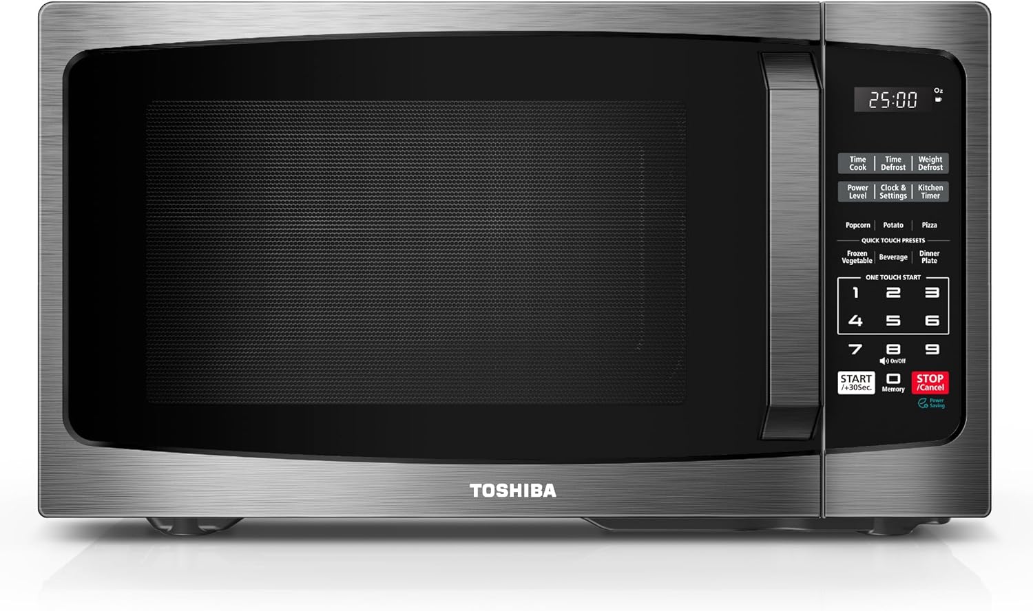 TOSHIBA ML-EM09PA(BS) Small Microwave Oven