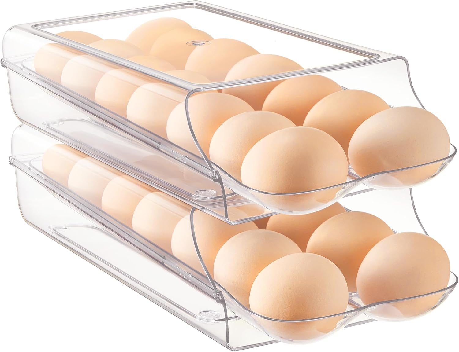 Vtopmart Clear Plastic Egg Holder