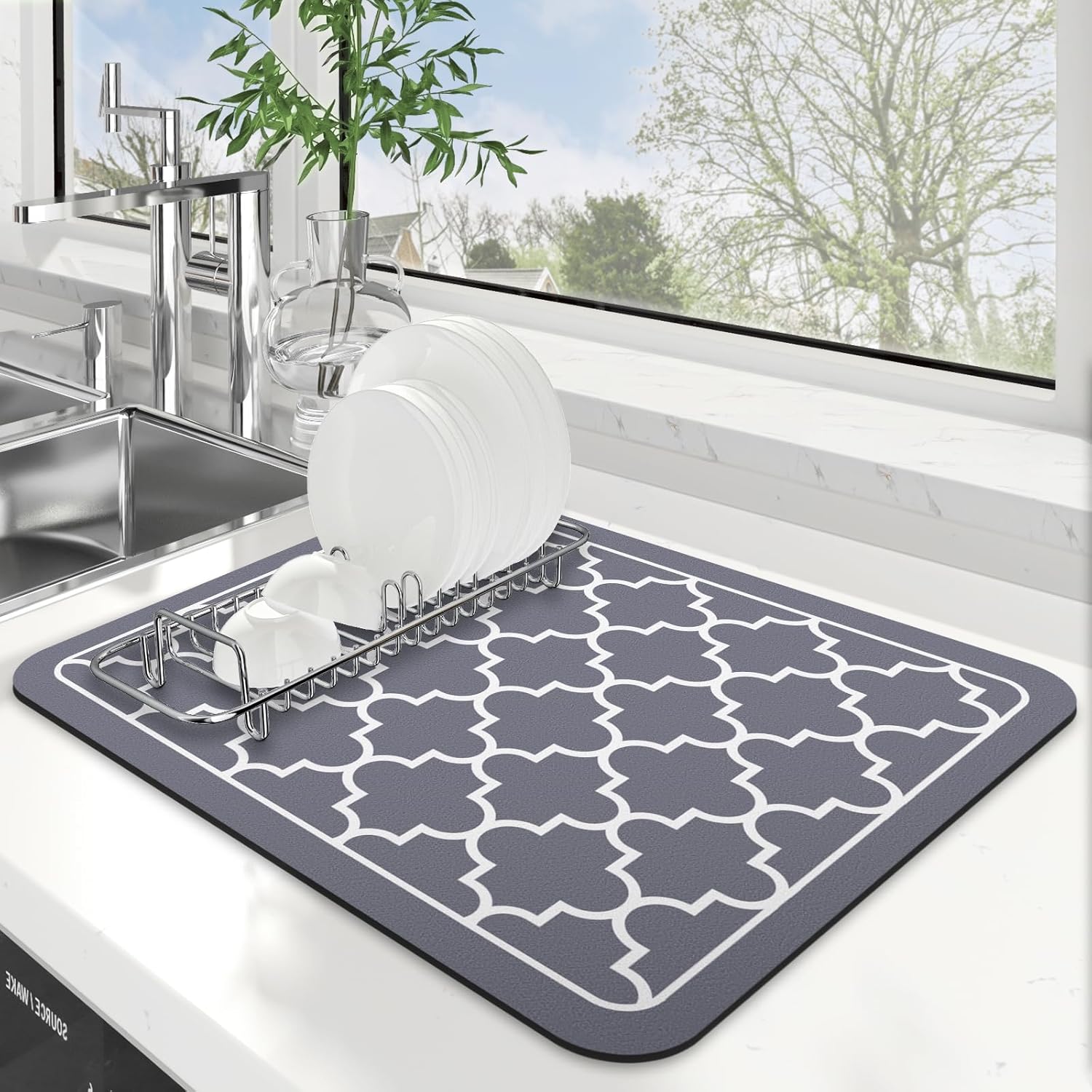 WISELIFE Dish Drying Mat