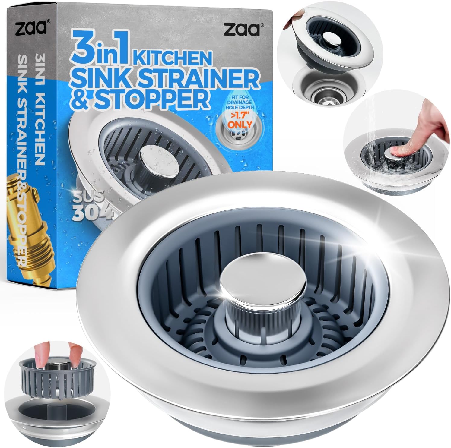 Zaa Sink Drain Strainer
