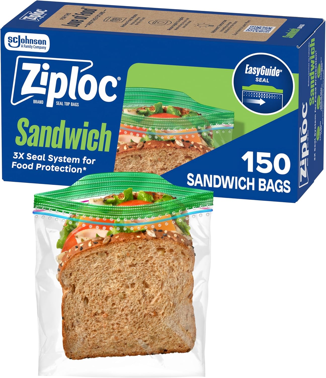 Ziploc Sandwich and Snack Bags