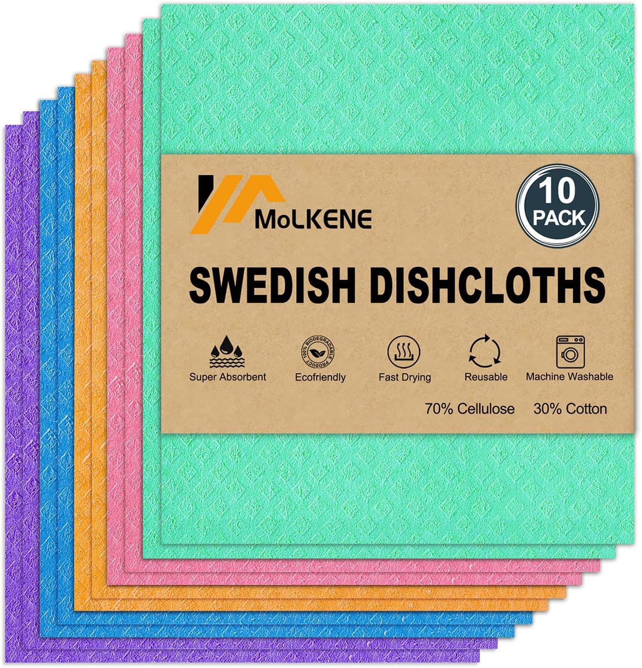 MoLKENE Swedish Dish Cloths