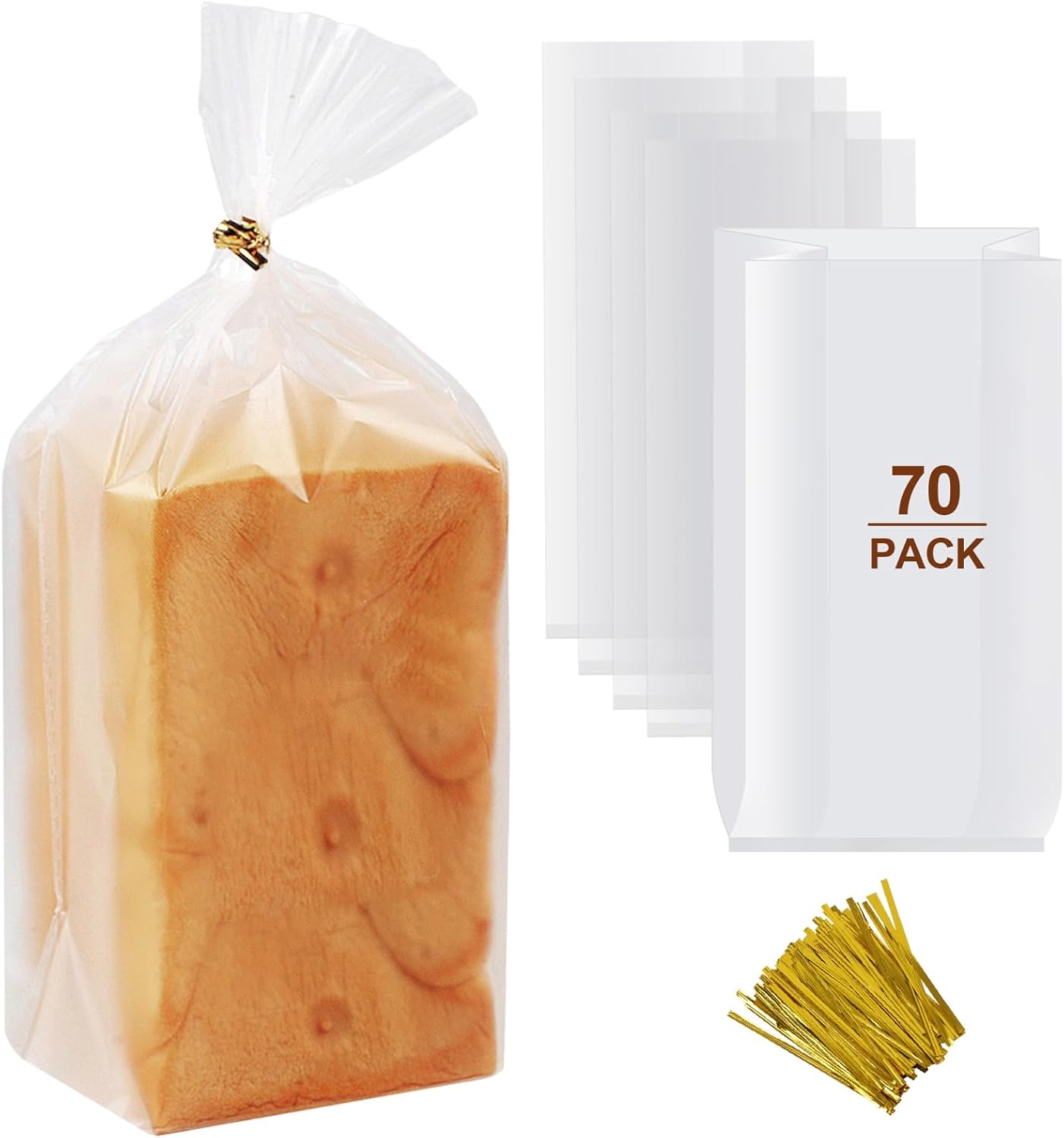 vivinin 70 Pack Bread Bags