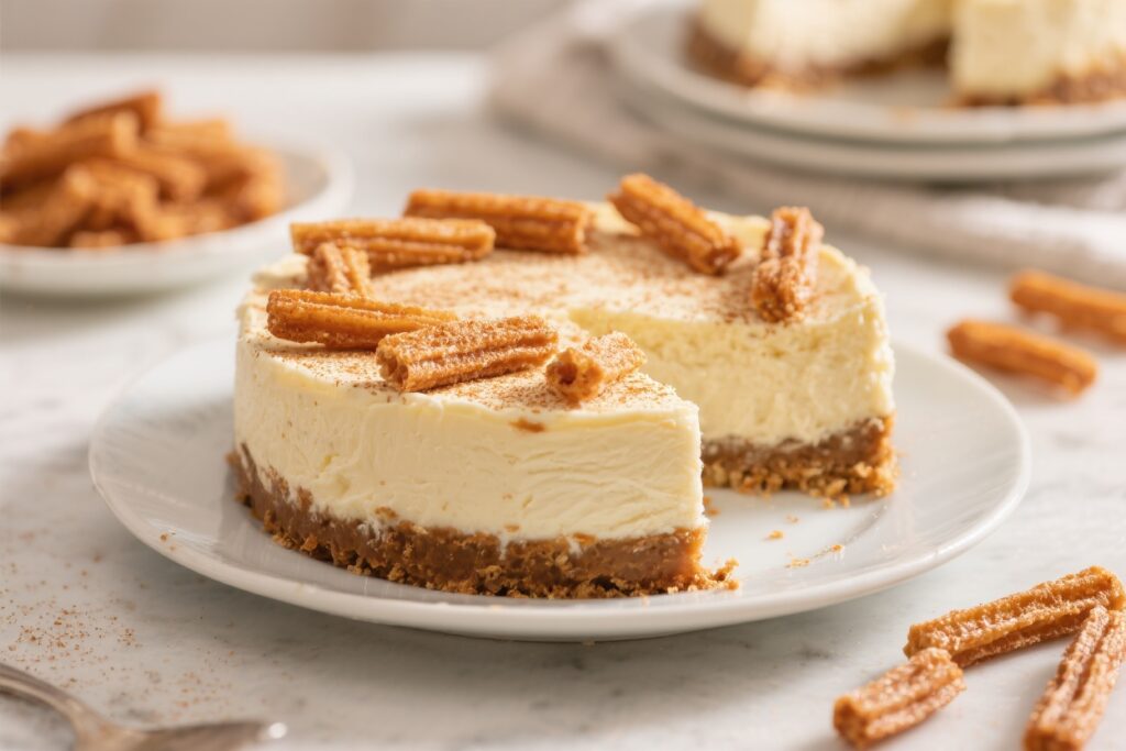 churro cheesecake