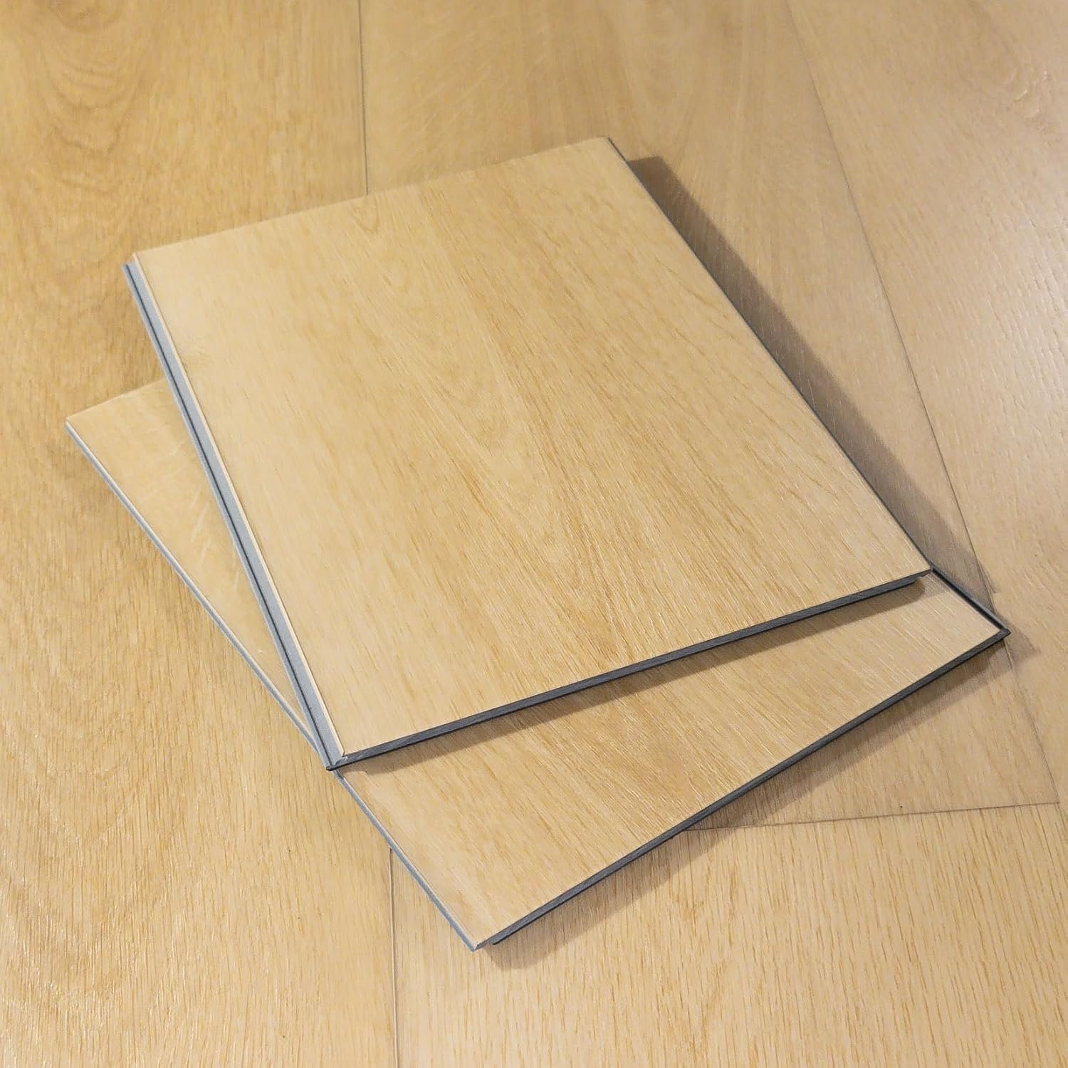 Greige waterproof luxury vinyl plank flooring