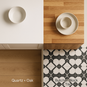 Flooring and Countertop Combinations That Actually Work in 2026
