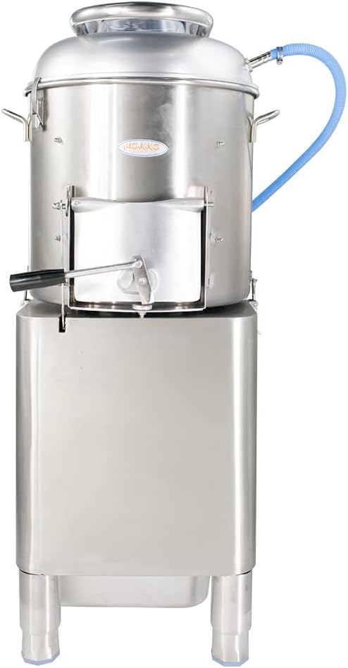 hakka 27 lb commercial potato peeler - electric 25lb potato peeler