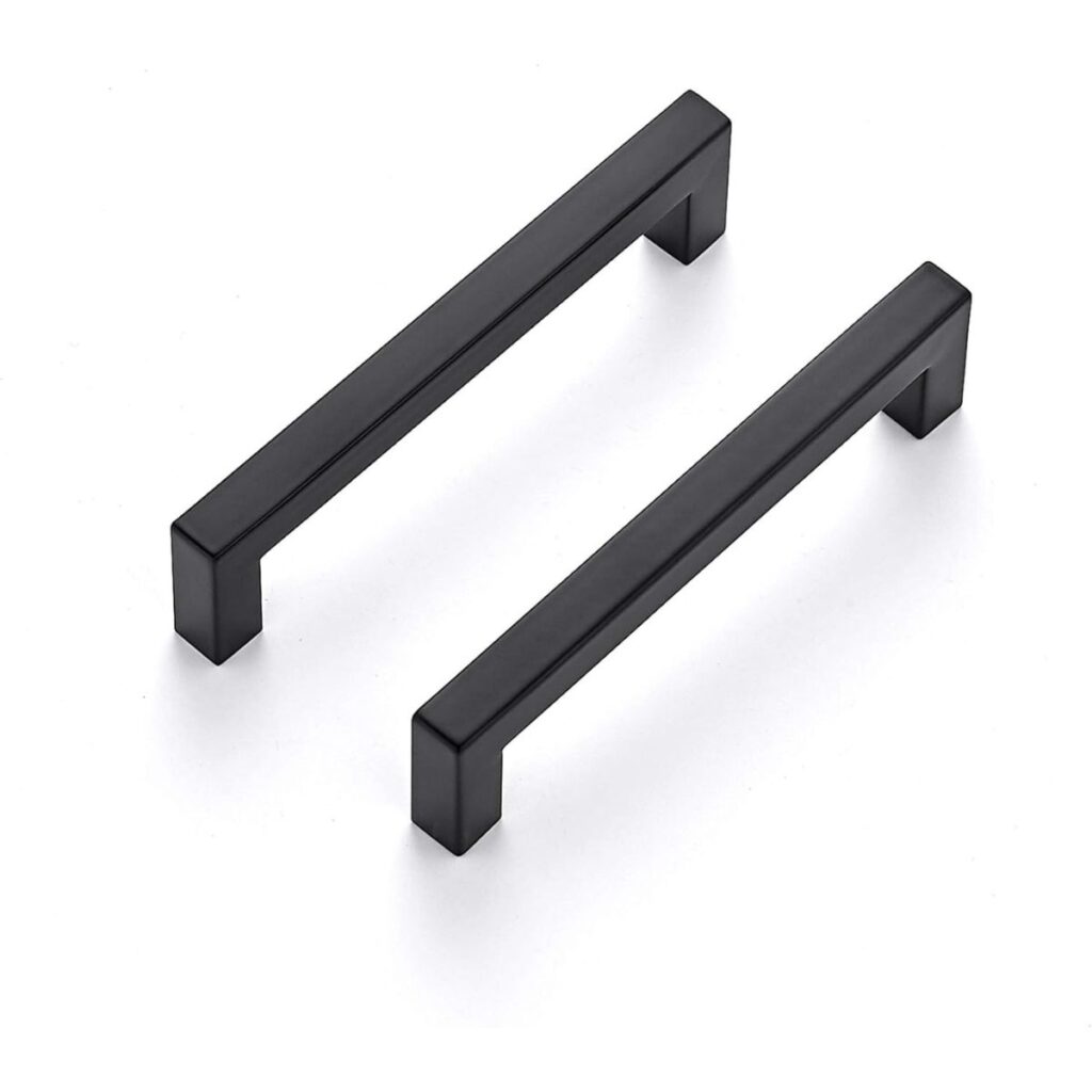 Matte Black Cabinet Handles (10-Pack)