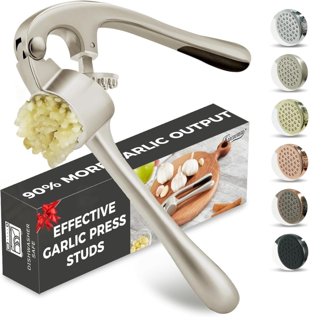 Kitessensu High-Efficiency Garlic Press