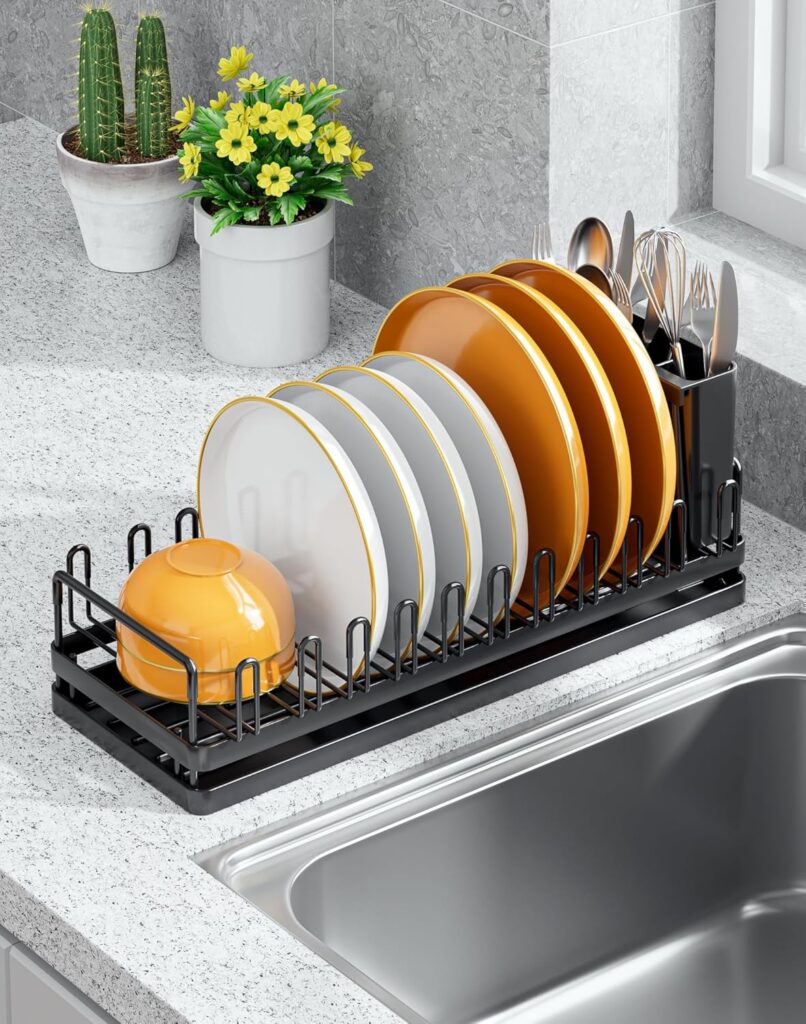 OKZEST Small Dish Drying Rack