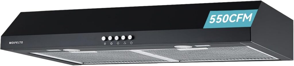 MOIFELTO 30-Inch Under Cabinet Range Hood