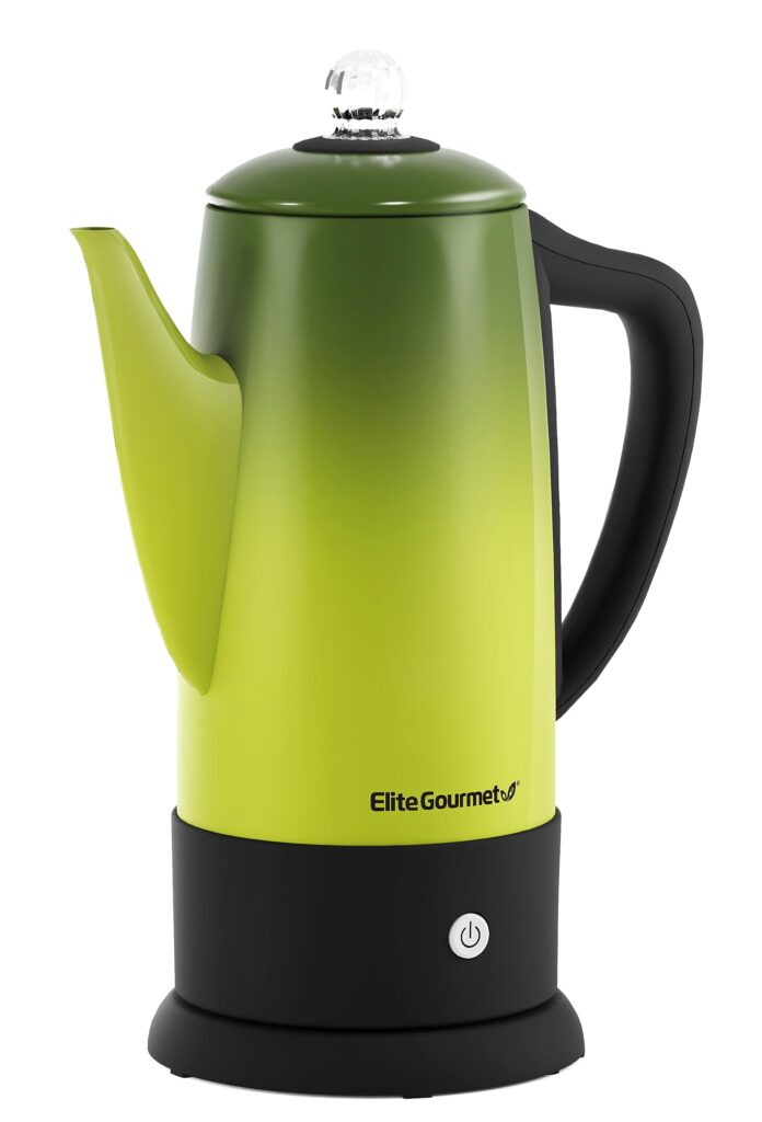 Elite Gourmet EC812G Vintage 50’s Coffee Percolator