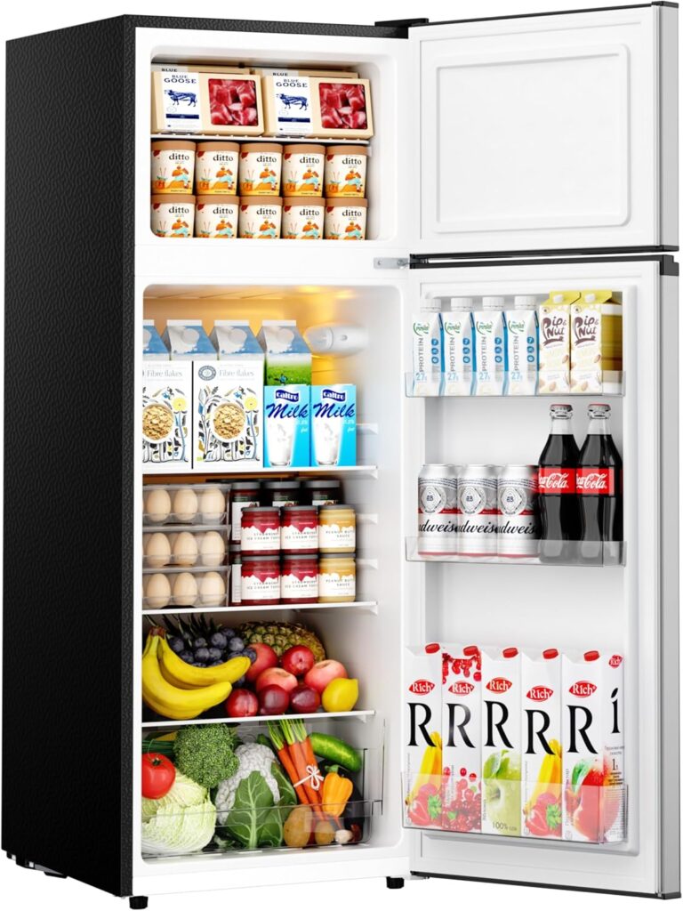 EUHOMY 7.4 Cu.Ft Refrigerator with Freezer