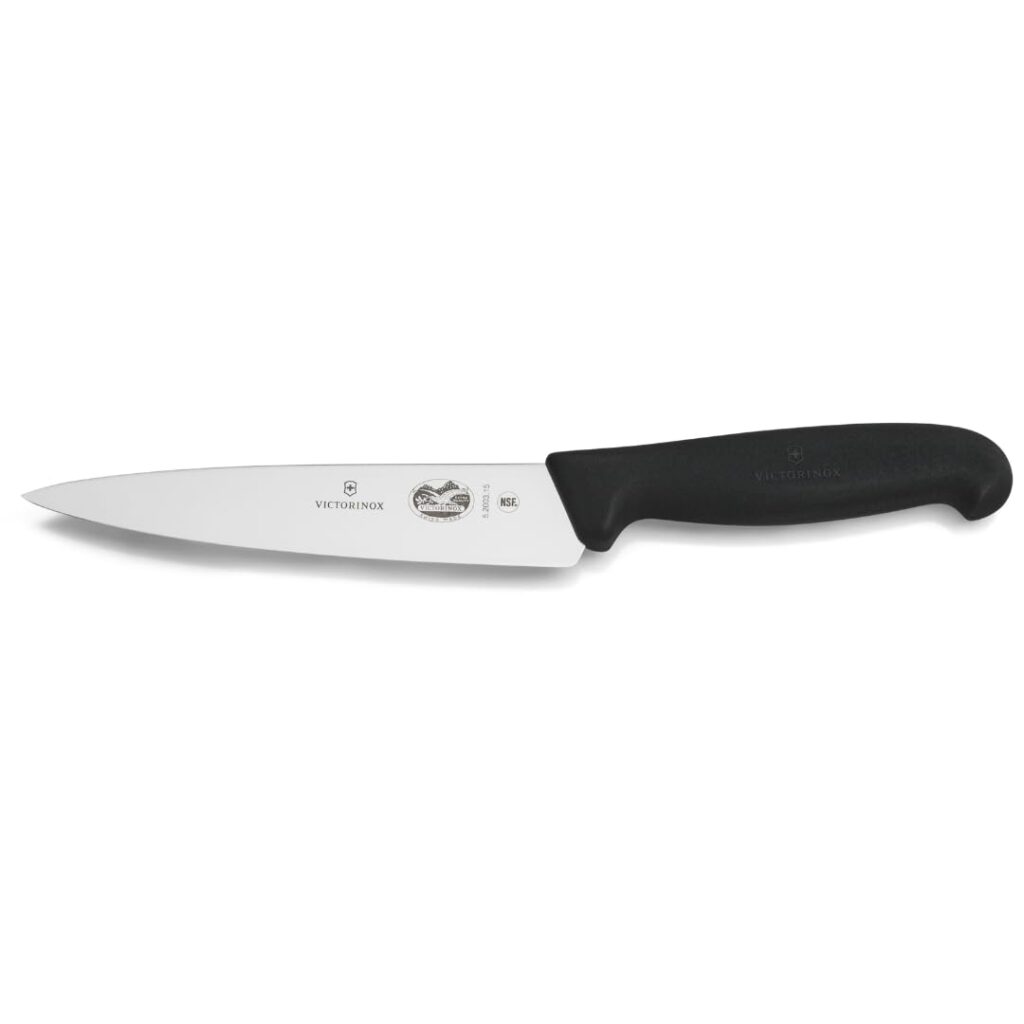 Victorinox Fibrox 6-Inch Straight Chef’s Knife 