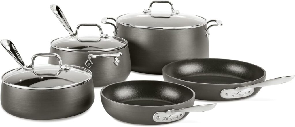 All-Clad 10 Pc Nonstick Cookware Set