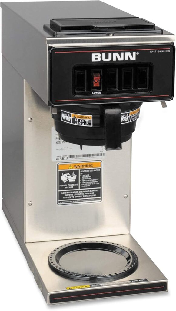 BUNN VP17-1SS Commercial Pour-Over Brewer