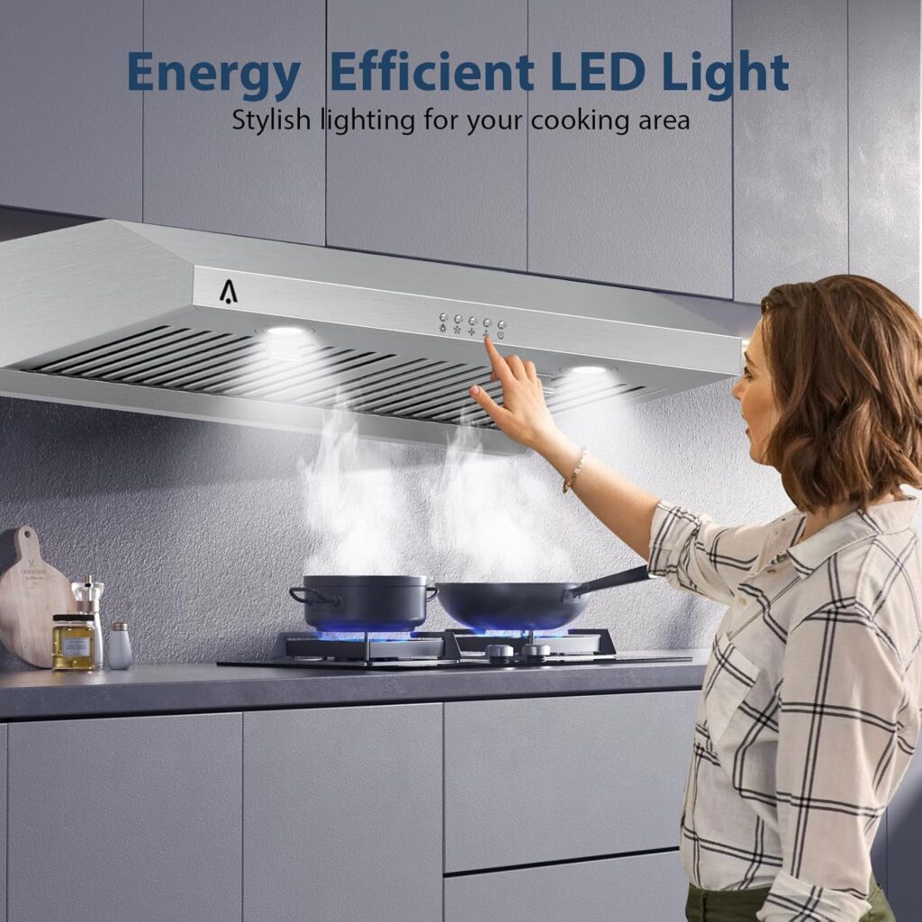 GarveeTech 30-Inch Convertible Range Hood