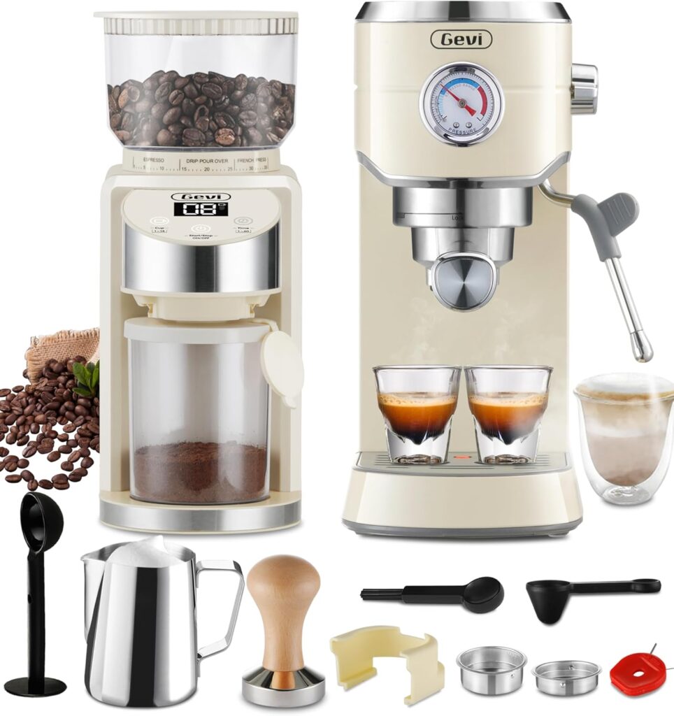Gevi 20 Bar Espresso Coffee Machine