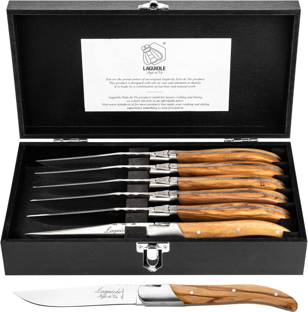 Laguiole Style Steak Knives