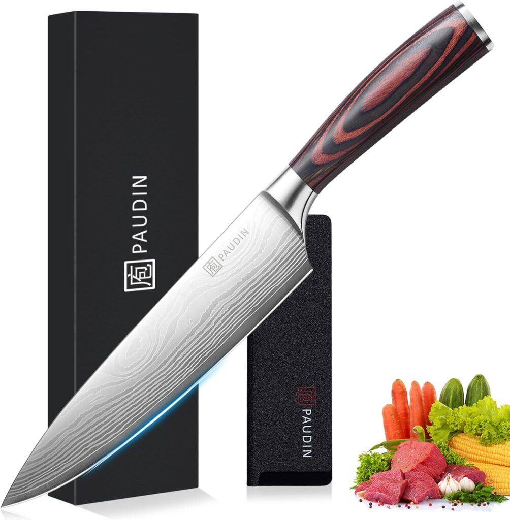 PAUDIN Pro Kitchen Knife 8-Inch