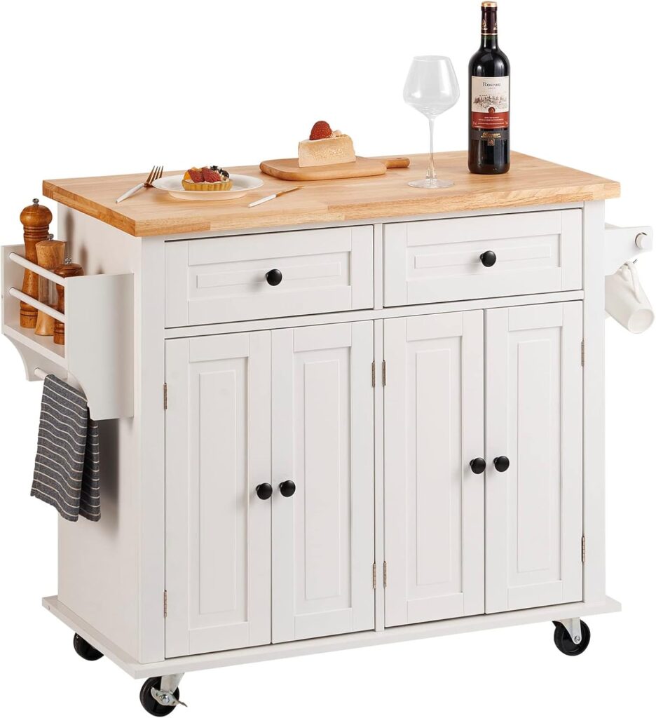 Rolling Kitchen Cart Island styles