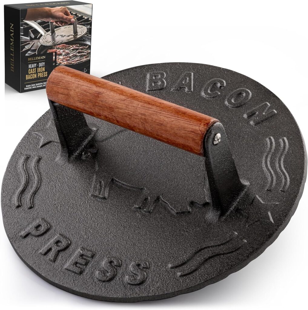 Cast Iron Grill Press / Bacon Press