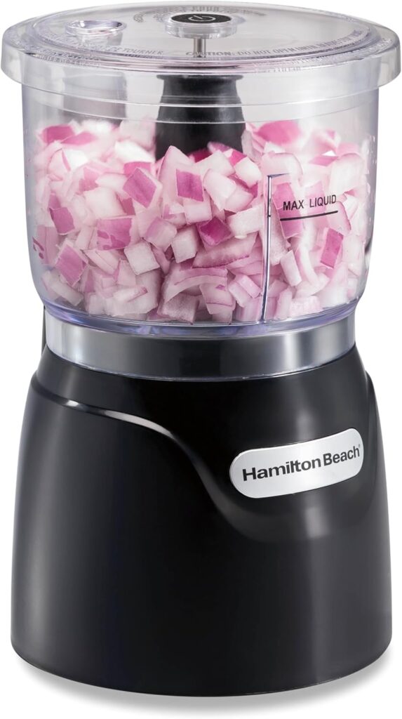 Hamilton Beach Electric Vegetable Chopper (3-Cup)