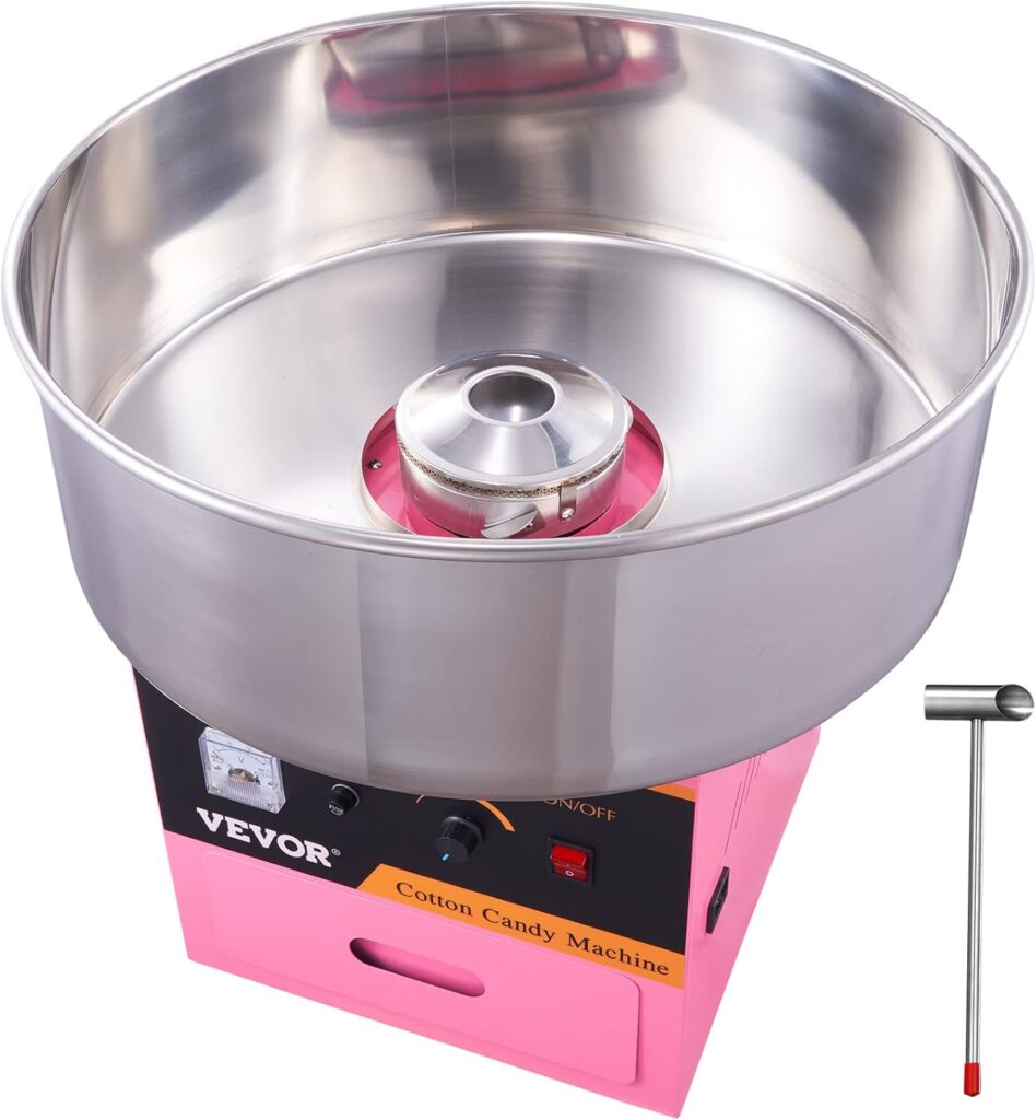VEVOR Commercial Cotton Candy Floss Machine