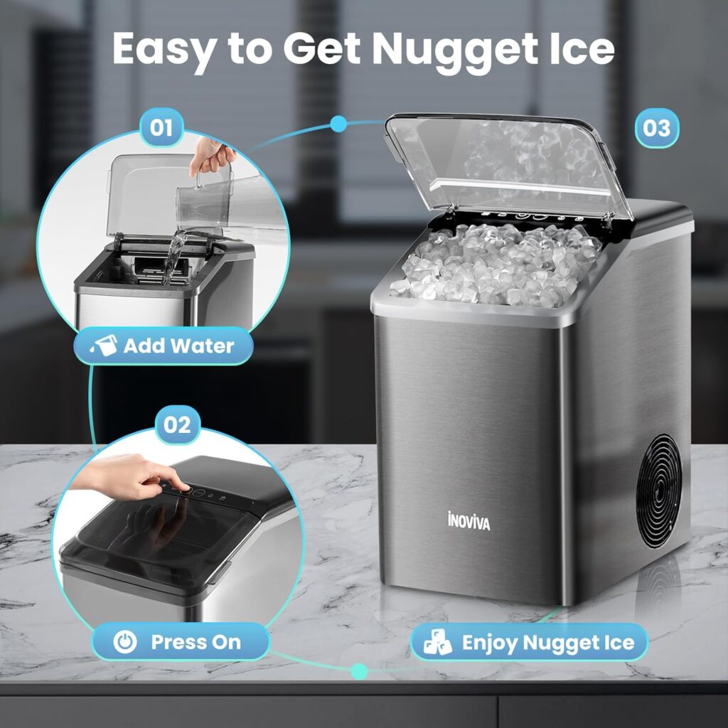 Inoviva Nugget Ice Maker