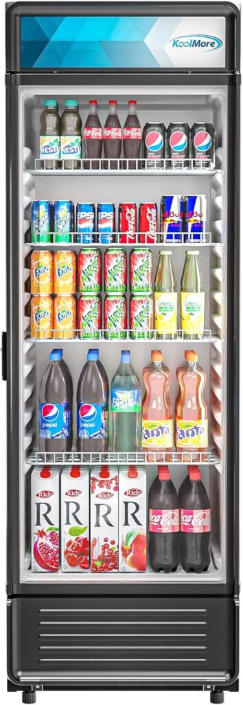 KoolMore Commercial Glass Door Refrigerator
