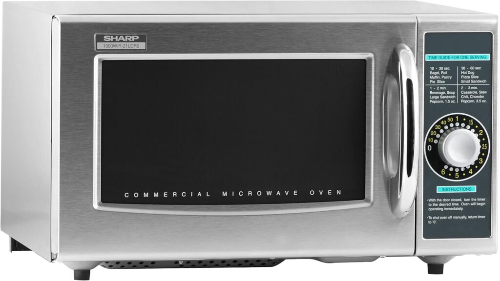 Sharp R-21LCFS Commercial Microwave Oven