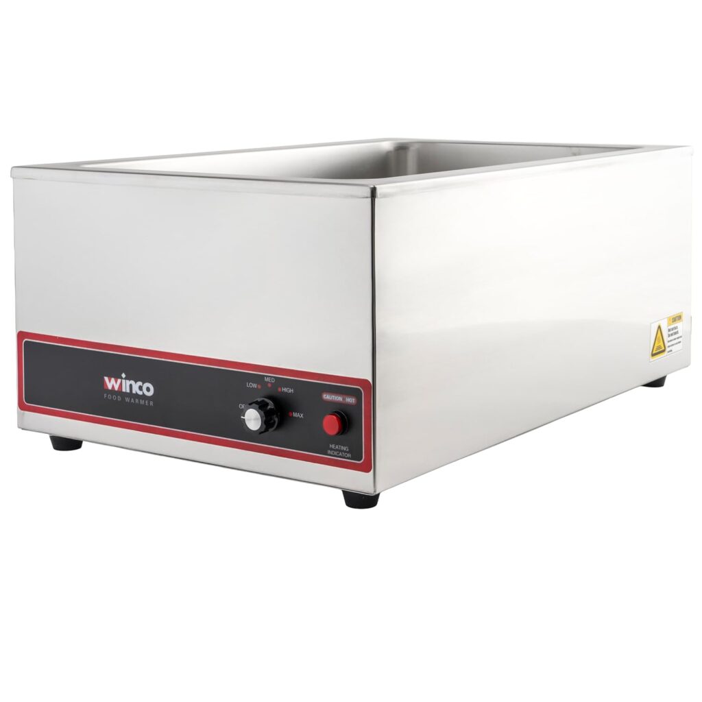 Winco FW-S500 Portable Steam Table